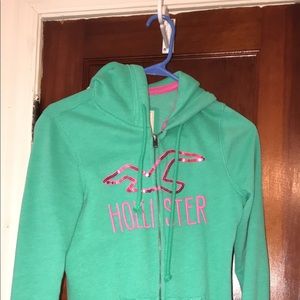 Hollister jacket with hood